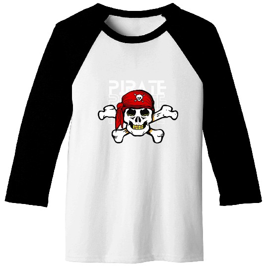 Pirate design Embrace Your Inner Swashbuckler Baseball Tees
