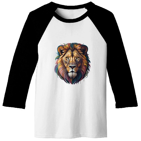 Royal Look Vibrant Mane Baseball Tees