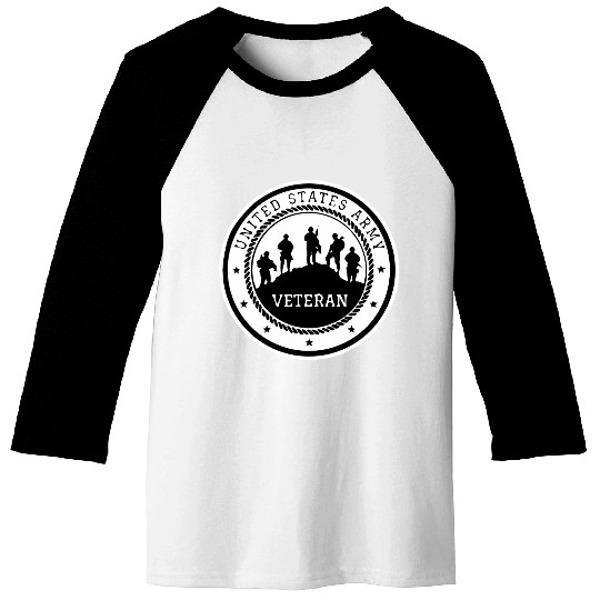 US Army Veteran LIKE US ON FACEBOOK # Baseball Tees