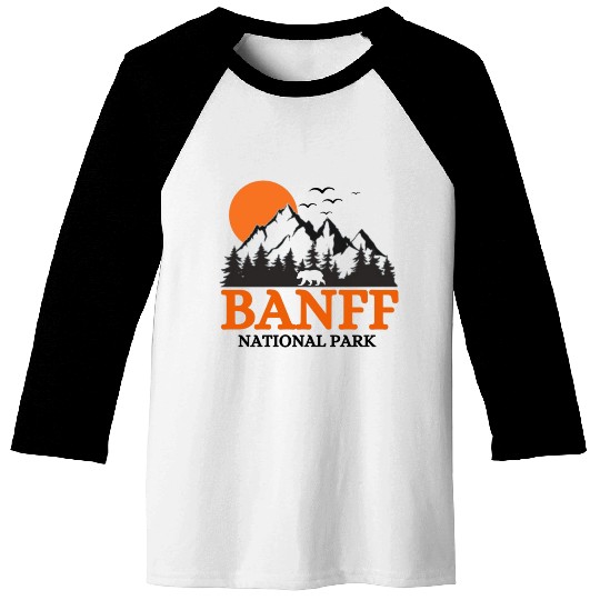 Banff National Park Baseball Tees