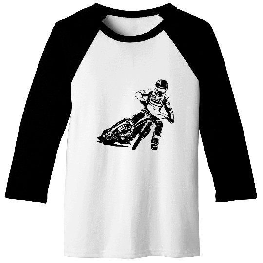 Motorcycle Speedway RacingSpeedway 501 Baseball Tees