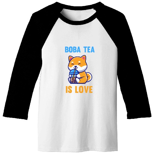 Boba Tea is love Baseball Tees