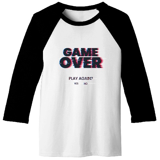 GameOver Baseball Tees