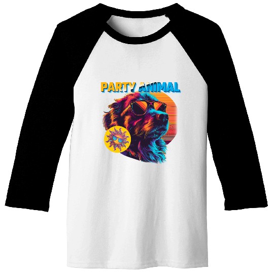 Party Animal Vintage Baseball Tees