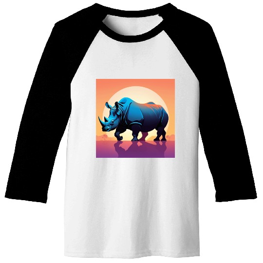 Rhinoceros - 01 Baseball Tees