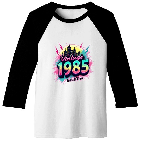 vintage 1985 limited edition Baseball Tees