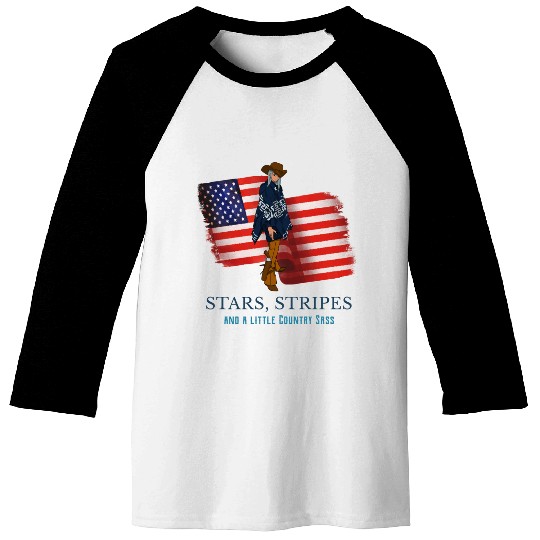Stars, Stripes, and a Little Country Sass Baseball Tees