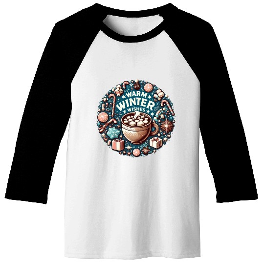 Warm Winter Wishes Baseball Tees