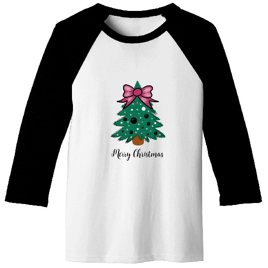 Christmas tree Baseball Tees