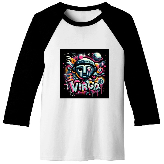 planet virgo robo Baseball Tees