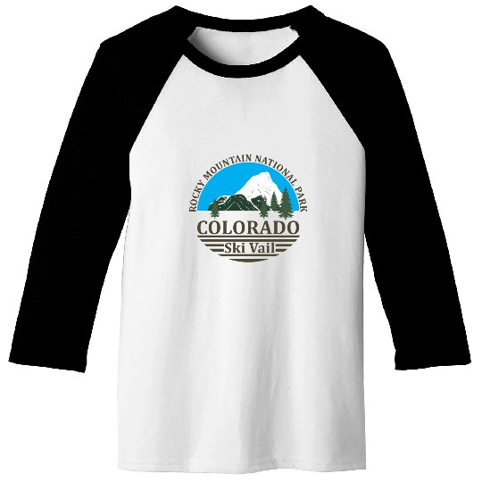 Vail Colorado ski resort Baseball Tees