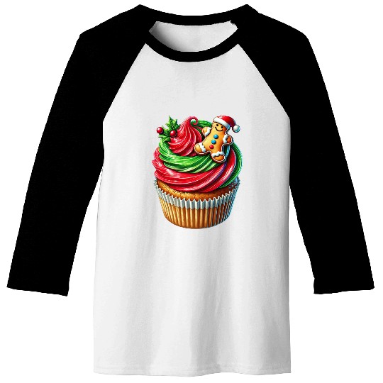 Christmas ice cream, Merry Christmas Baseball Tees
