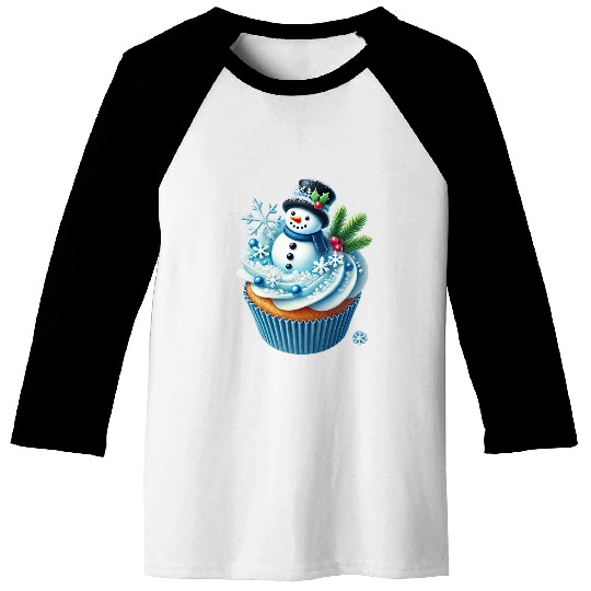 Christmas ice cream, Merry Christmas Baseball Tees