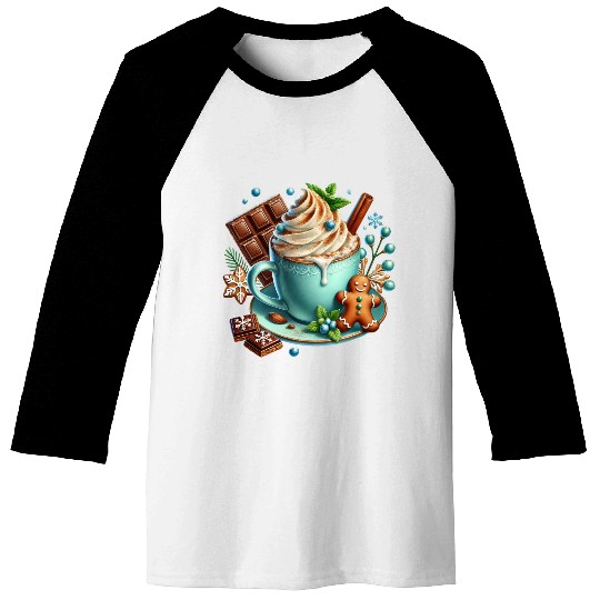 Christmas ice cream, Coquette Chistmas Baseball Tees