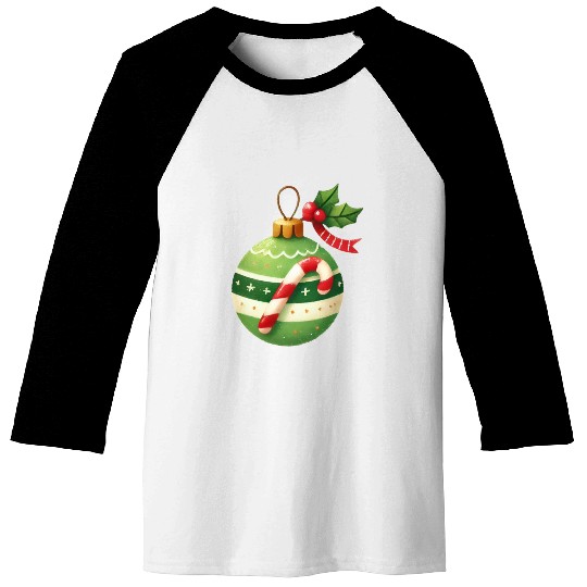 Merry Christmas, Christmas Coquette Bow Baseball Tees