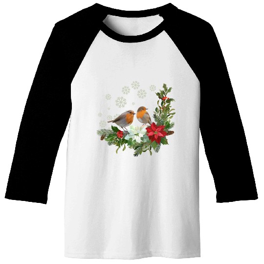 Happy Christmas Baseball Tees