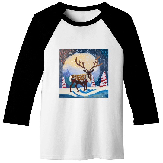 Christmas raider Baseball Tees