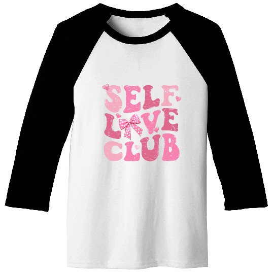 Self Love Club, Valentine Retro Baseball Tees