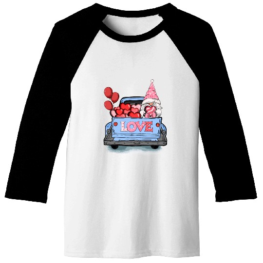 Gnomes Valentines Revelin Baseball Tees