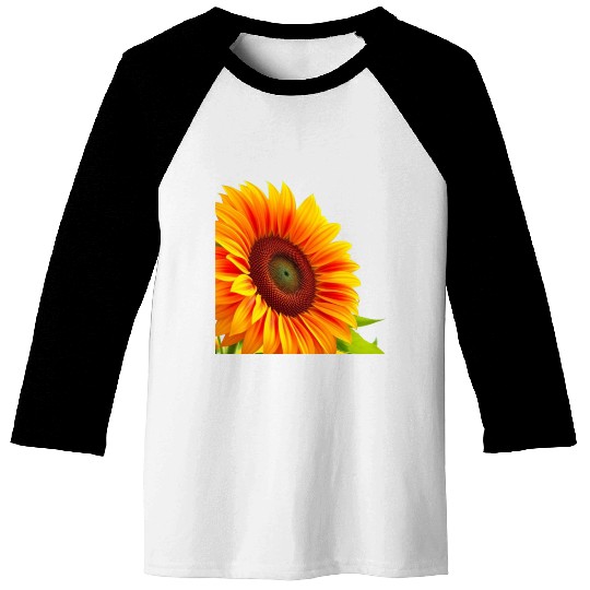 Whimsical Sunflower Baseball Tees
