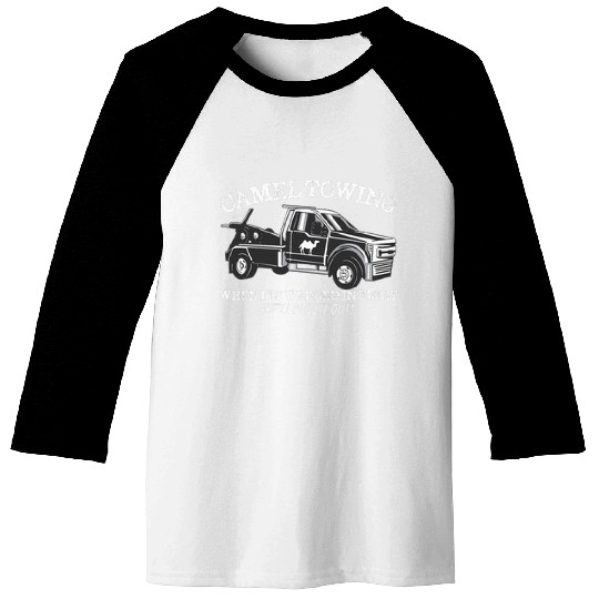 Retro Camel Towing Baseball Tees