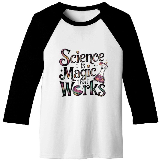 Science Powerhouse Baseball Tees