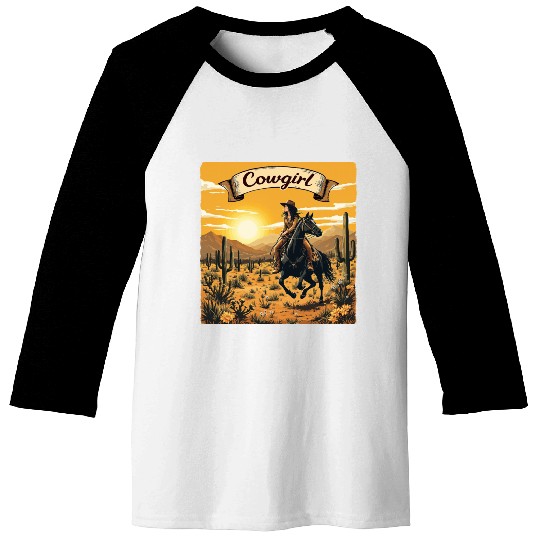 Cowgirl Baseball Tees | Embrace Your Western Spirit