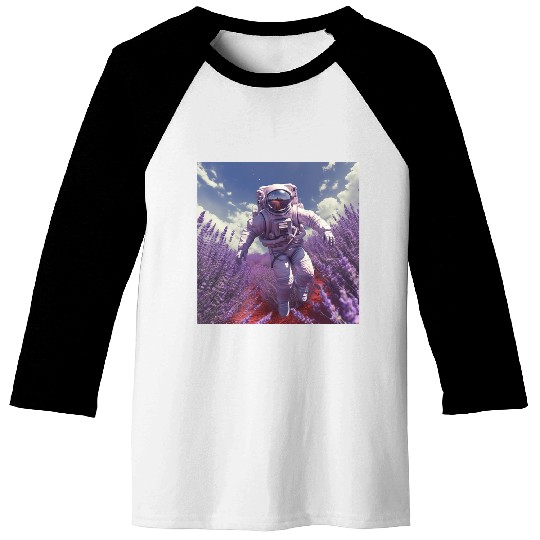 post nuclear lavender farmer Baseball Tees
