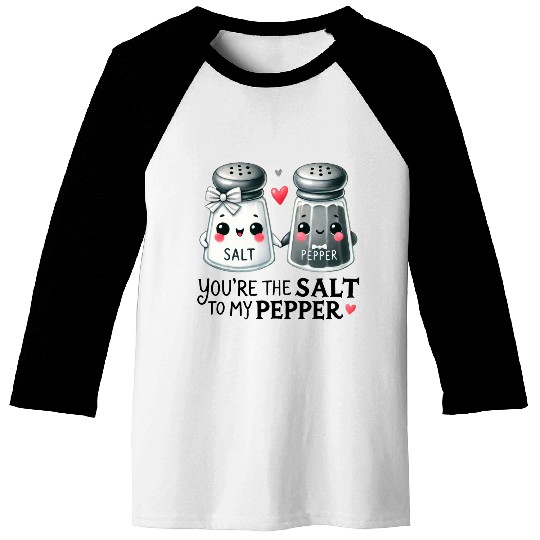 Salt to my Pepper Baseball Tees