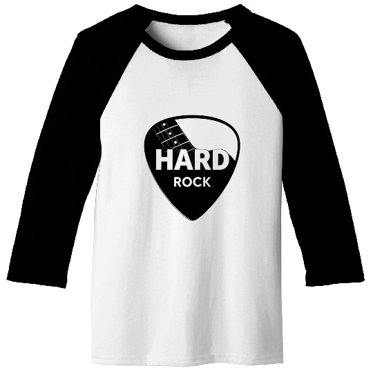Hard Rock Guitar Pick Baseball Tees