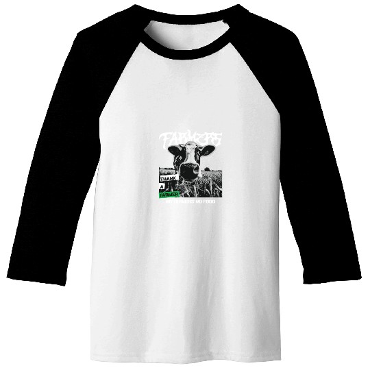 Thank a farmer DESIGN Baseball Tees