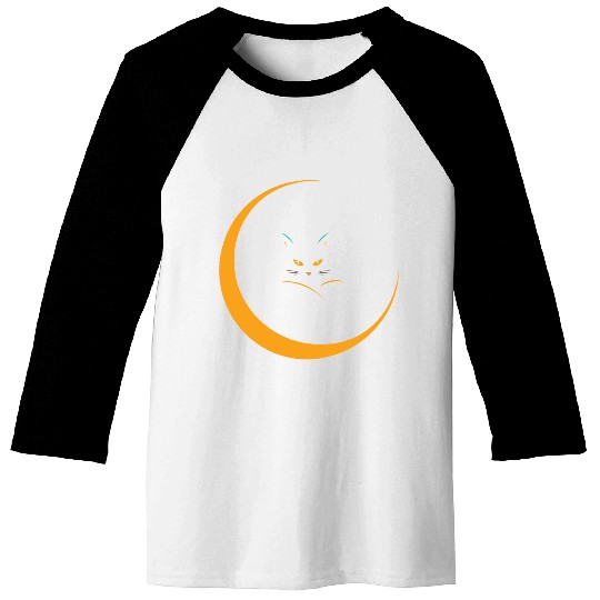 Eclipse Cat – The Mystic Feline Baseball Tees