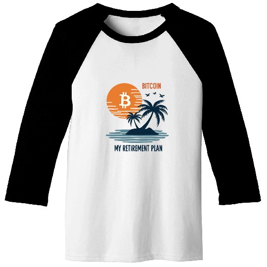 Bitcoin Retirement BTC - Crypto Investors Baseball Tees