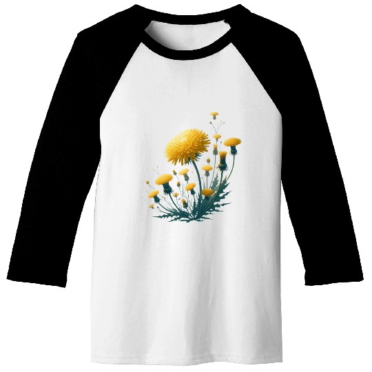 Magic Dandelions 1 Baseball Tees