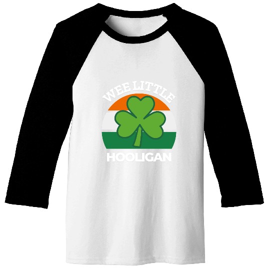 Wee Little Hooligan Great Saint Patrick Day Gift Baseball Tees