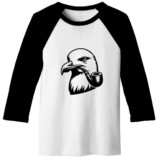 Seagull With Nordic Nautical Charisma Baseball Tees