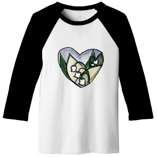 Lily of the Valley Baseball Tees
