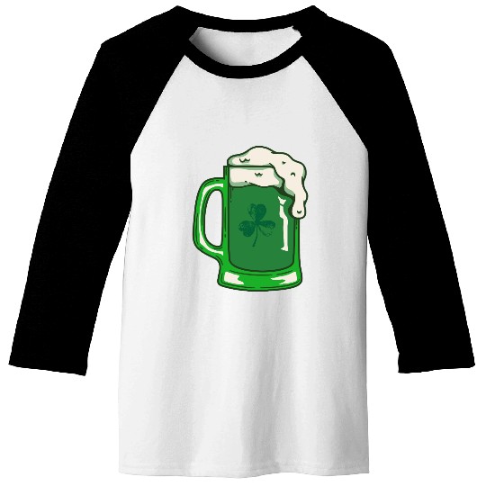 Green Beer Baseball Tees