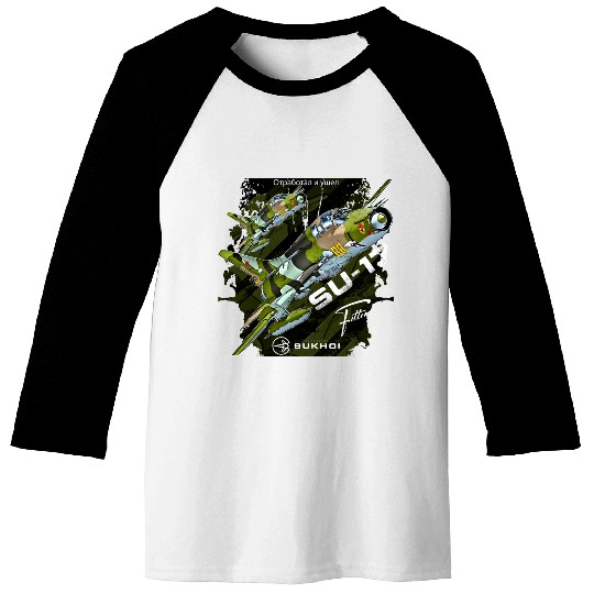 Sukhoi Su-17 Fitter – Iconic Soviet Jet Baseball Tees