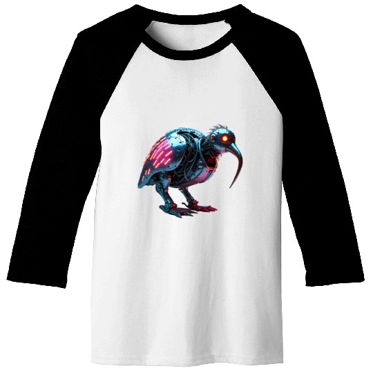Kiwi Bird Constructed Baseball Tees