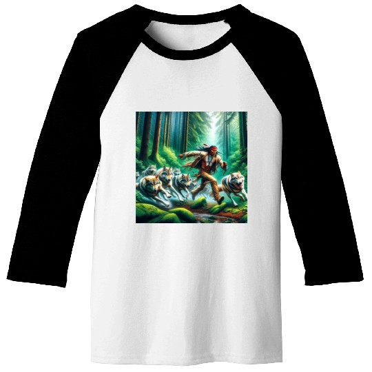 Native American Runner Baseball Tees