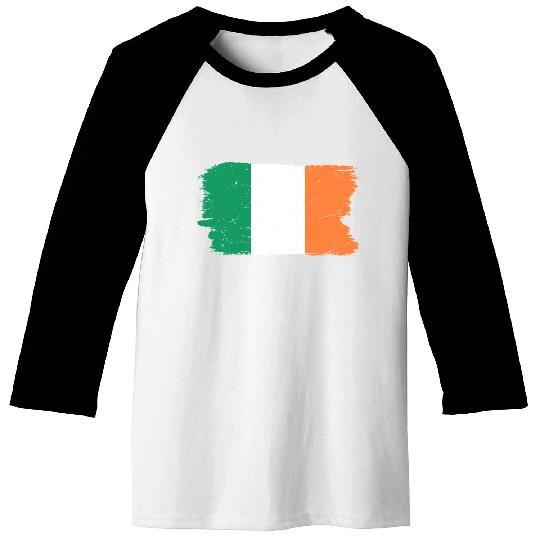 Ireland flag Baseball Tees