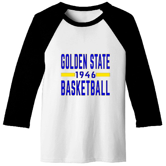 Golden State Basketball 1946 Classic Baseball Tees
