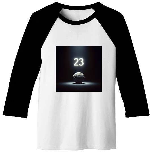 Iconic 23 - Basketball Spotlight Baseball Tees