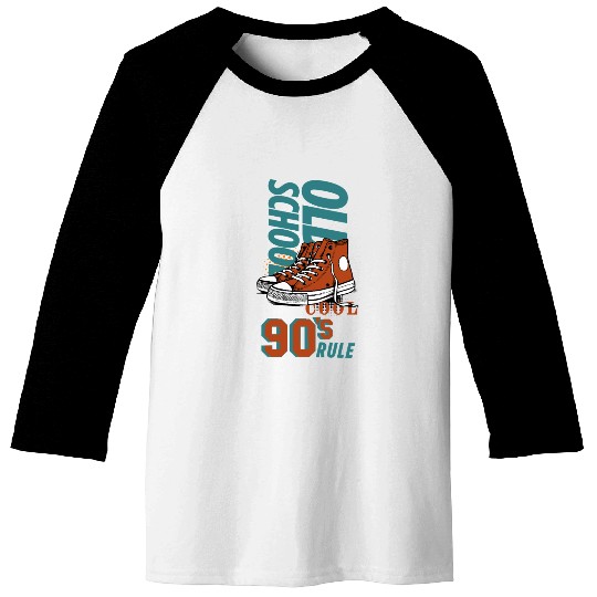 Old School Cool, 90s Rule | Baseball Tees