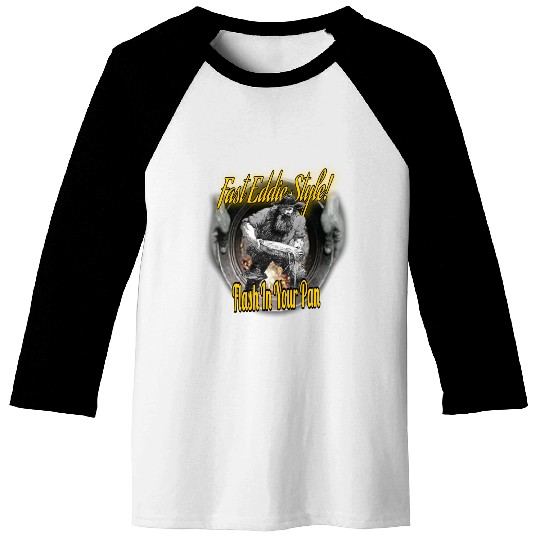 Fast Eddie Style Panner 2 Baseball Tees