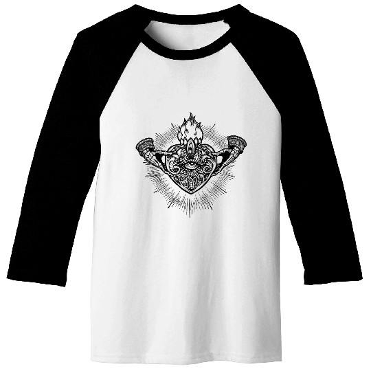 Sacred Heart Claddagh Symbol - K Baseball Tees