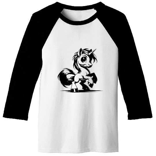 Unicorn Mode On Today - Cuteness Activated Baseball Tees