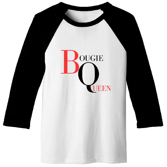 Bougie Queen Red&Black Baseball Tees