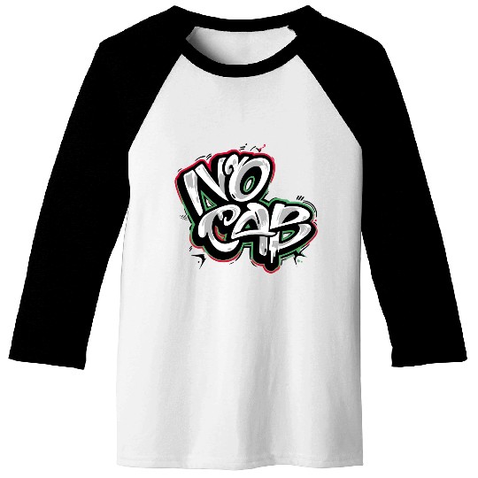 No Cap Graffiti Baseball Tees – Bold Slang Street Art